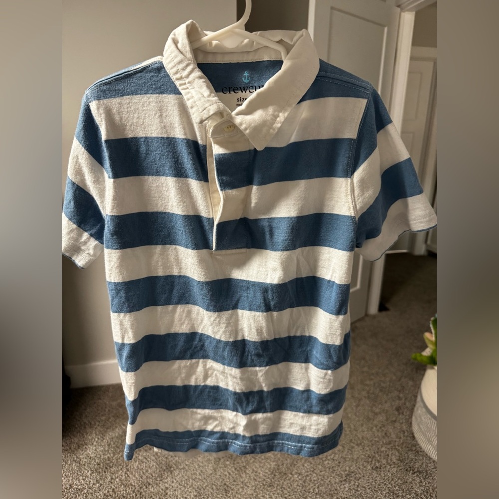 Crewcuts rugby stripe polo
